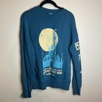 Disneyland Take Care Of Yourself XS Teal Pullover Photo 1