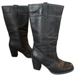 Timberland Rudston Earthkeeper Boots Sz 7.5 Black Leather Waterproof Western Photo 1