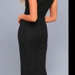 Lulus Everly Black Lace Maxi Dress Photo 6