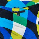 Josephine Chaus Chaus Abstract Mixed Print Cocktail Midi Dress Size Medium Photo 2