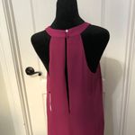 Three Eighty Two ‎ Women's Magenta Sleeveless Maxi Dress Size Medium NWT Photo 5