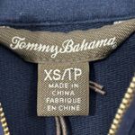 Tommy Bahama NWT  Navy Blue Henley Quarter Zip Long Sleeve Dress X Small Photo 3