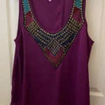 Studio Y FINAL MARKDOWN  embellished tank xl Photo 0