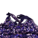 Wet Seal Vintage Sequin Mesh Racerback Tank Top Photo 2