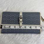 Coach Vintage y2k Blue Soho Signature Wallet Photo 10