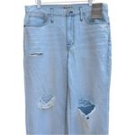 Madewell  The Slouchy Boyjean Light Blue Denim Jeans Photo 1
