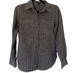 Ralph Lauren striped button up shirt cotton long sleeve casual top size small Photo 6