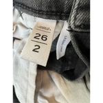 Loft  Black Legging Crop Denim Jeans Size 2 / 26" Photo 3