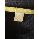 Gianni Bini Gianni Binni Sweater Wool Blend Cowl Neck Front Drapey Navy Blue Size Small Photo 2