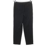Chico's  0R Black Straight Leg Dress Pants Polyester Rayon Blend Career Stretch Photo 2