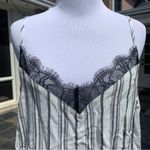 NWT Midnight Bakery Lace Striped Sexy Pajama Set S Photo 2