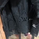 The Jetset Diaries  eyelet embroidered tank top blouse layered lace round swing Photo 3