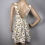 Cooperative Urban Outfitters  leopard print dress Sz 2 Cotton‎ Mini Zip V-back Photo 3