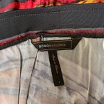 BCBGMAXAZRIA  Small Pleated Gray Printed Skirt Photo 4