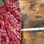 Coldwater Creek  Pink and Tan Woven Tote Photo 6