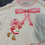 PacSun  Strawberry Shortcake Pink Bow Long Sleeve Photo 1