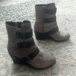 Sorel After Hours Wedge Moto Bootie Gray 9.5 Photo 1