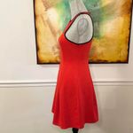 Marilyn Monroe “The Lipstick Dress” red pleated mini dress with black trim size Small Photo 2