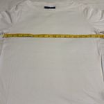 Karen Scott  White 3/4 Sleeve Blouse with Striped Details Photo 5