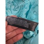 Smart & Sexy Lace Bralette Turquoise Blue Size Small Photo 4