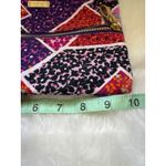 Vera Bradley Floral Patchwork Wristlet Bag Pouch Cosmetic Purple Orange Multi Photo 7