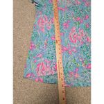 Lilly Pulitzer Women's Small XS Etta Top Amalfi Blue Best Fishes High Low Beach Photo 4
