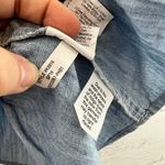 Madewell NWT Denim Ruffle Strap Cami Tank Top Size 6 Photo 5