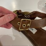 Steve Madden Steve Madden Sincere Brown Faux Leather Strappy Back Sandals Size 7.5 Photo 1