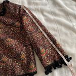 Chelsea and Violet Anthropologie bohemian jacket with tassels. Photo 8