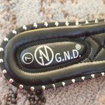 G.N.D. Rhinestone Slides Black Silver 7 Photo 1