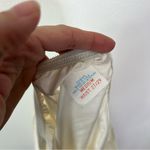 Vintage Lace Trim Silky Slip Skirt Ivory S Photo 4