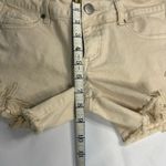 Copper Key Cream Lace Jean Shorts Photo 3