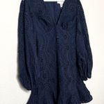 Keepsake NWOT  Womens Harmony Eyelet Embroidery Mini Dress Photo 2