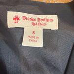 Brooks Brothers  Red Fleece Sequined Bow Short Sleeve Dress Wool Black Size 8 Photo 4