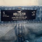 Hollister New Ultra High Rise Dad Jeans Butterfly Print Stretch 25x29 $64.95 Photo 5