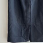 J.Crew  Black Wool Skirt, Black Pencil Skirt, Solid Knee-Length Skirt, Size 4 Photo 7