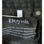 Boyish The Mikey High Rise Wide Leg in Moonstruck Black Size 29 Photo 7