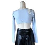 Outdoor Voices NWT  Blue Sculpt Long Sleeve Top Photo 7