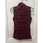 Lululemon Vest Womens Maroon Down For It All Puffer Primaloft Goose Down Size 2 Photo 1