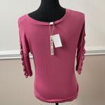 Moral Fiber NWT  Midnight Rouge Blouse Photo 1