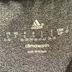 Adidas Climawarm Women’s Sz S Dark Heathered Gray Fleece Open Hem Athletic Pants Photo 3
