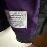 American Eagle  Outfitters Black and deep purple lining with hood jacket Photo 10