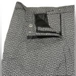 Mario Serrani  Italy Pants Women 8 White Black Pattern Design Mid Rise Skinny Leg Photo 1