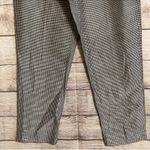 Anne Klein Women’s Gingham Ankle Pants Size 6 High Waist 100% Silk Photo 6