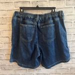 Aerie Women’s  Daydream medium wash very oversized Bermuda jean shorts Large Photo 1