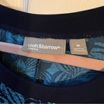 Croft & Barrow  Floral Dress Size Medium Stretch Tropical Photo 2