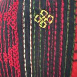 Chico's Vtg Jacket Full Zip Long Sleeve Cotton/Rayon Embroidery Trim, Sz 1 Photo 10