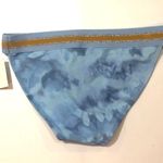 Hula Honey  SURF BLUE TIE-DYE Bikini Swim Bottom Photo 7