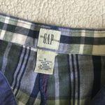 Gap Vintage Plaid Side Button Shorts Sz 4 Photo 3