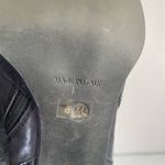 Sesto Meucci Sleek Western Zip Style Charcoal Weave Granny Ankle boots Booties 6 Photo 10